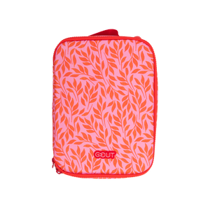 Combo Organizador de Viaje 24cm x 18cm cosmetiquero Gout Rosado y Toalla de Playa Redonda 150 cm Colores surtidos.