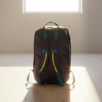 Bolso / Mochila 2 en 1. XL Viaje. Resistente al Agua. 50L. Dark Blue