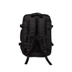 Mochila de Viaje Viral (Cabina Avión). Expandible hasta 44 L. BLACK