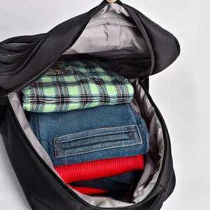 Mochila Viaje y Outdoor. 33L. Black-Green-Grey