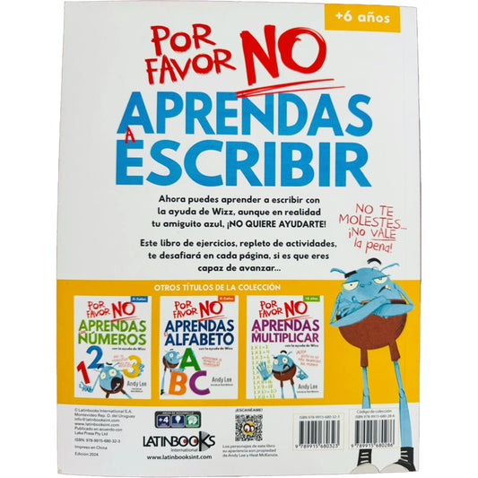 Por Favor No Aprendas - A Escribir