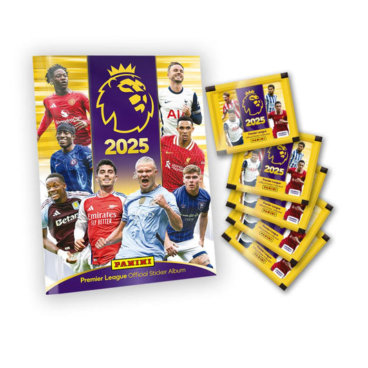 Pack 1 Album + 5 Sobres Football Eng 25
