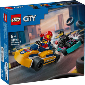 Lego City Go-Karts Y Pilotos De Carreras