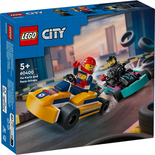 Lego City Go-Karts Y Pilotos De Carreras