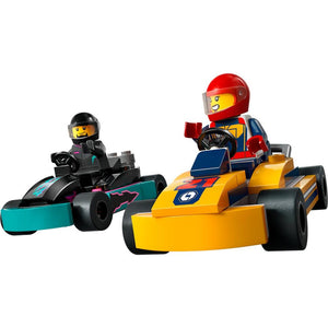 Lego City Go-Karts Y Pilotos De Carreras