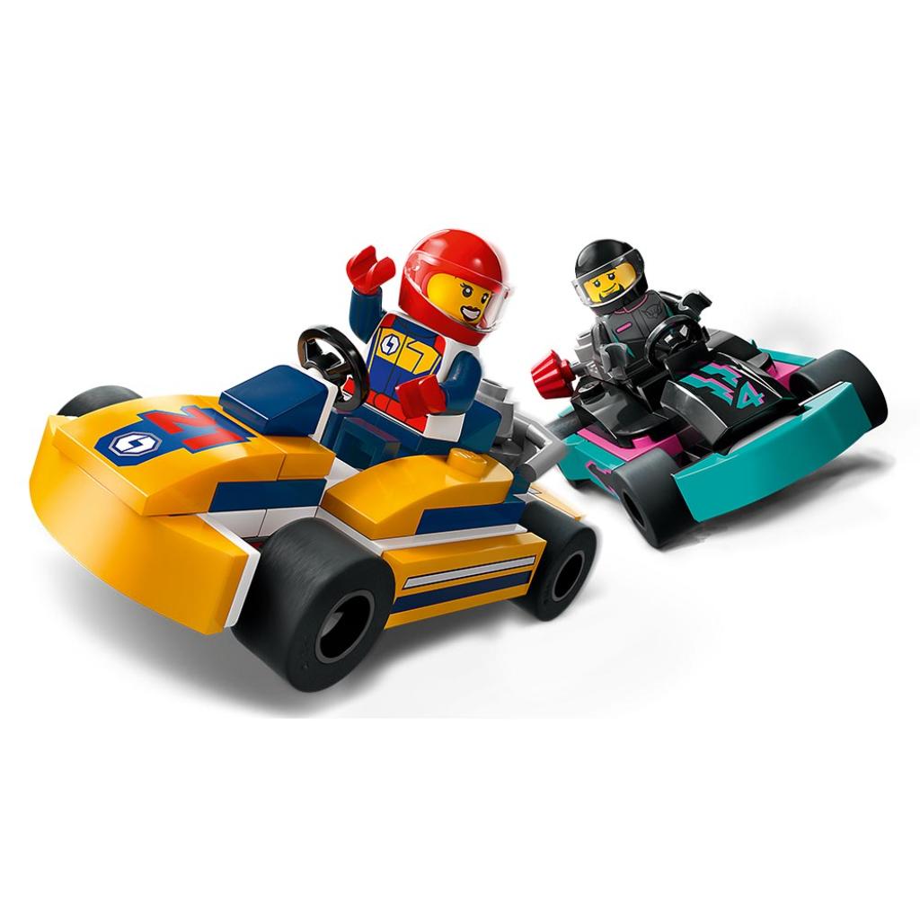 Lego City Go-Karts Y Pilotos De Carreras