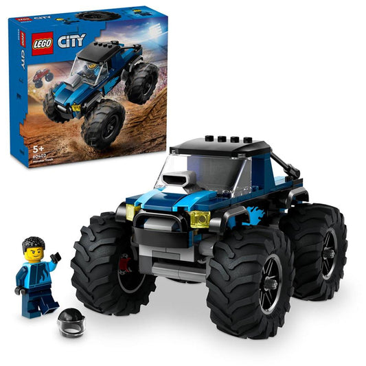 Lego City Carro Monstruo Azul