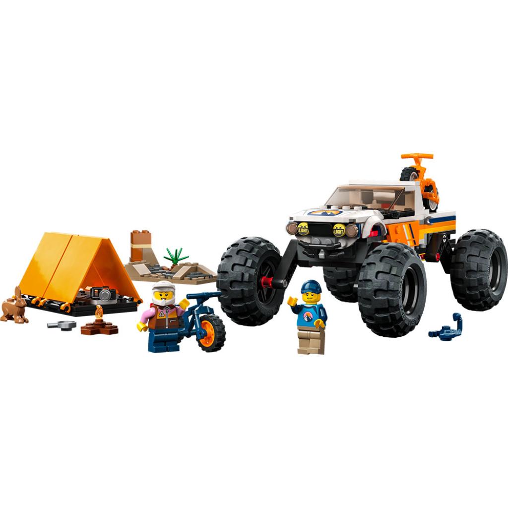 Lego City Todoterreno 4X4 Aventurero