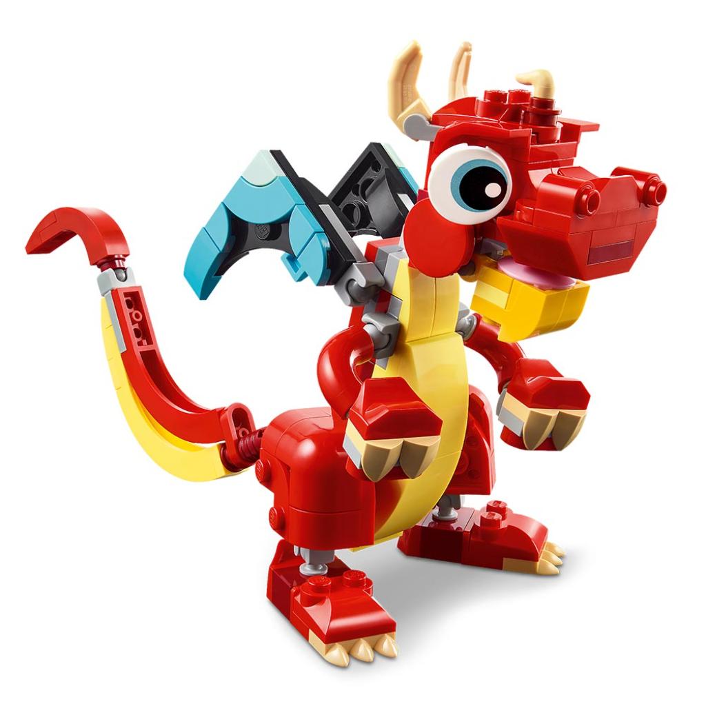 Lego Creator Dragón Rojo