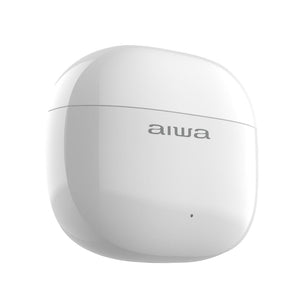 Combo Mochila Saxoline Cardiff Azul Marino 30 L + Audífonos Bluetooth Inalámbricos Aiwa Blanco