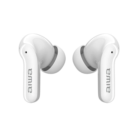 Audífonos Bluetooth Inalámbricos Aiwa Blanco Aw-Twsr2