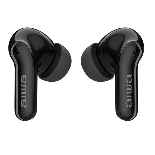 Audífonos Bluetooth Inalámbricos Aiwa Negro Aw-Twsr2