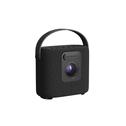 Parlante Bluetooth Portátil Negro 7W Con Luz Aws-S70Bt