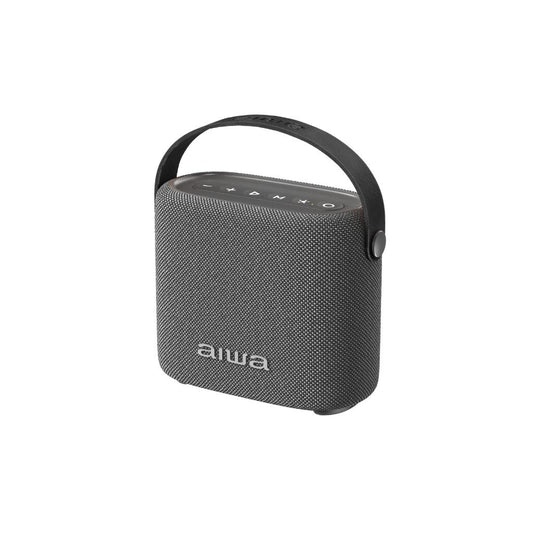 Parlante Bluetooth Portátil Gris 7W Con Luz Aws-S70Bt