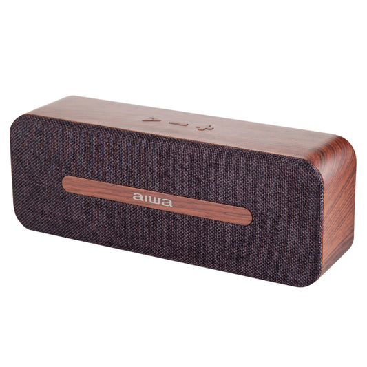 Parlante Portátil Madera Awp70Bt Bluetooth Café/Gris