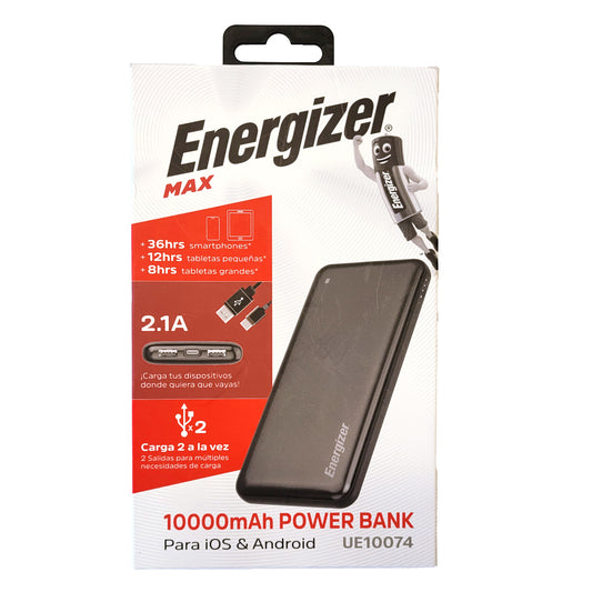 Cargador Portátil / Powerbank 10.000 Mah Energizer