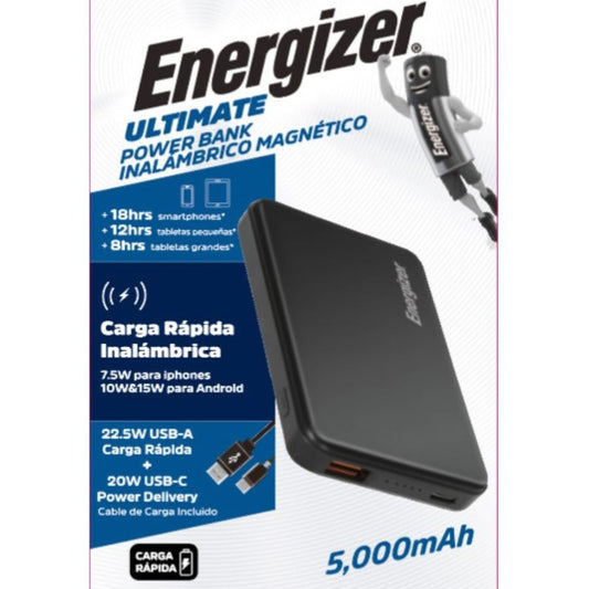 Combo Mochila Viaje Cabina 30L Sleve + Powerbank Energizer 5.000 mAh