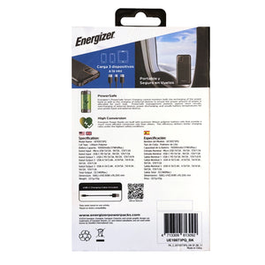Cargador portátil - Powerbank Energizer 10.000 Mah Power Delivery 22.5W