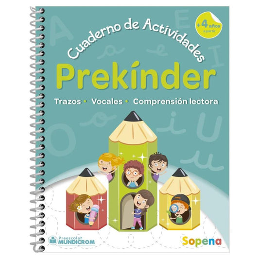 Cuaderno De Actividades Prekinder Sopena
