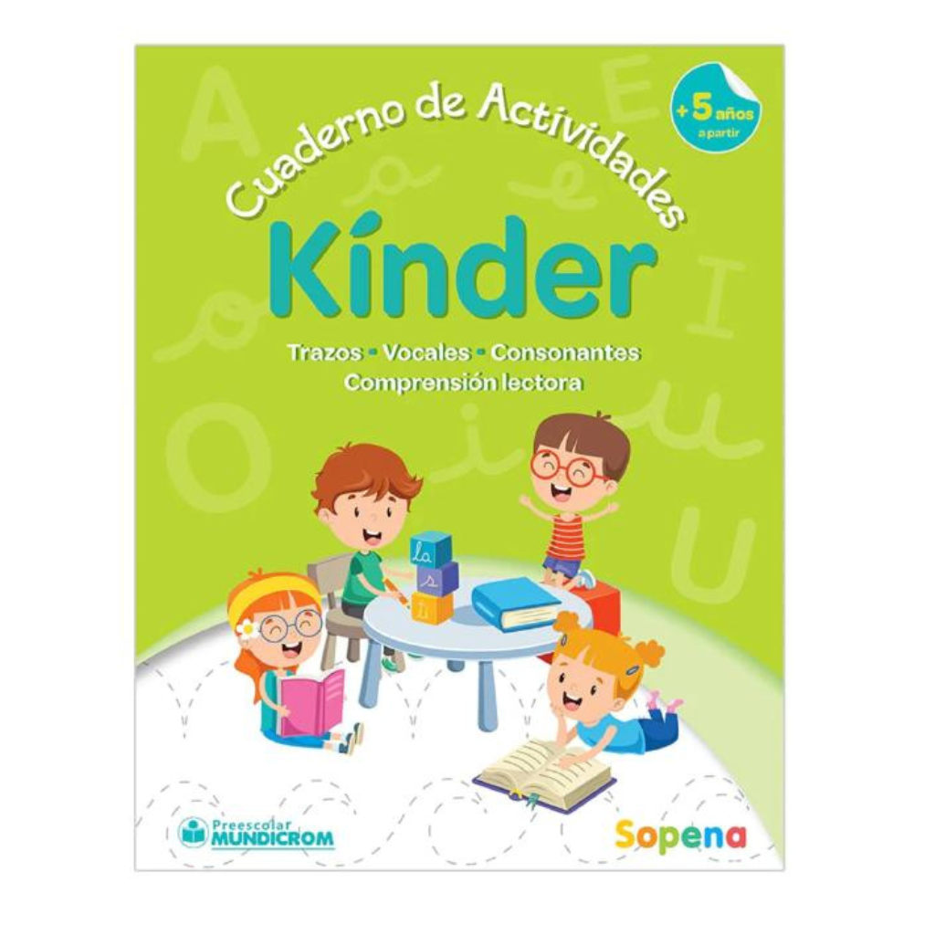 Cuaderno De Actividades Kinder Sopena