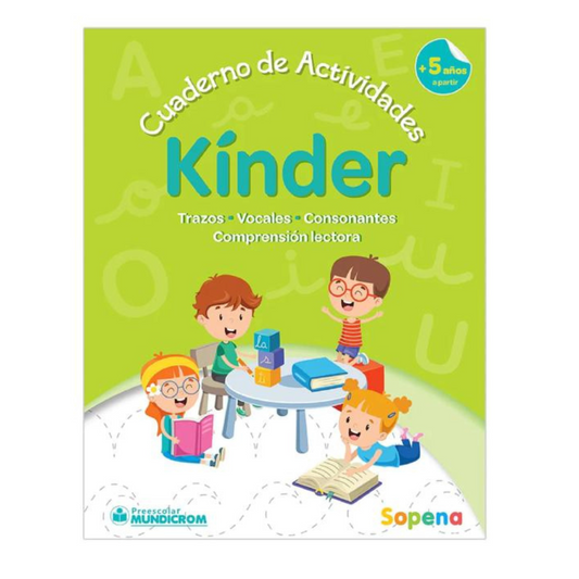 Cuaderno De Actividades Kinder Sopena