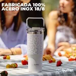 Mug Vaso Térmico Buffer Cuzco 800 ml Ice Leopardo