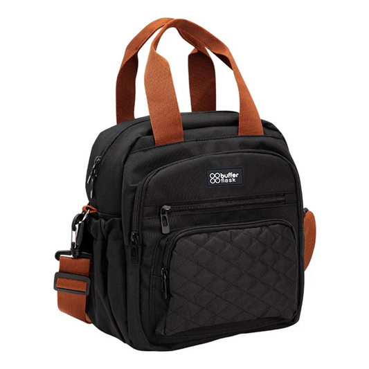 Lonchera Térmica y Mochila 2en1 Buffer Negro