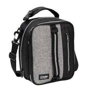 Bolso Cooler Expandible. Térmico  Buffer Gris
