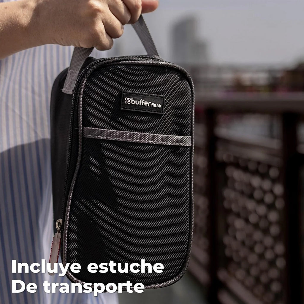 Termo Comida 800ml + Bolso y Cuchara Negro
