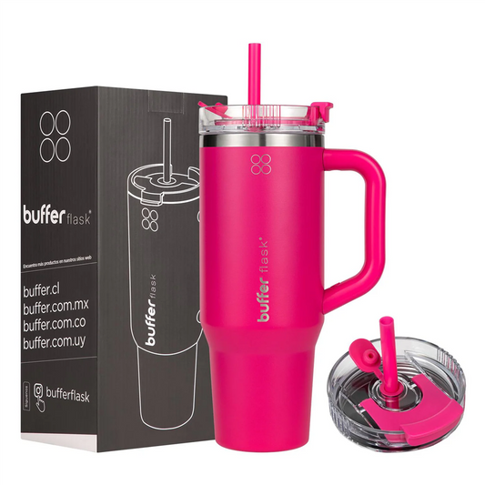 Botella Termica Mug Buffer Bora Bora 1,2Lt Frio y Calor Candy