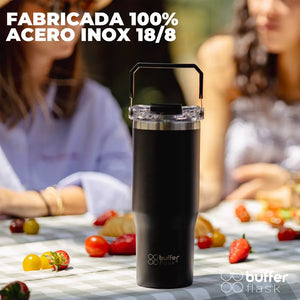 Mug Vaso Térmico Buffer Cuzco 800 ml Negro