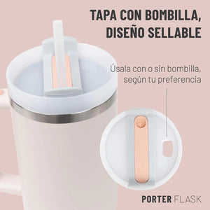 Botella Térmica Mug One2Go 1,2Lt Frio/Calor Soft Pink