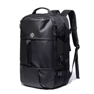 Mochila De Viaje 30L Hardley y Candado Negro (2 Piezas)