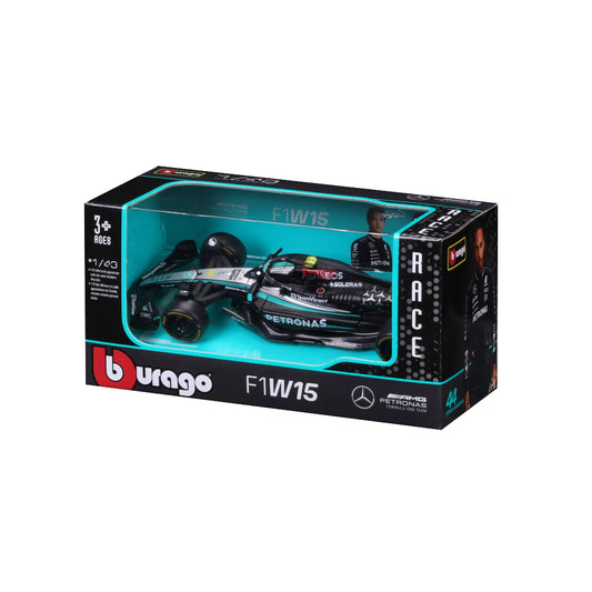 Auto Escala 1:43 Race Mercedes W15 Lewis Hamilton 2024