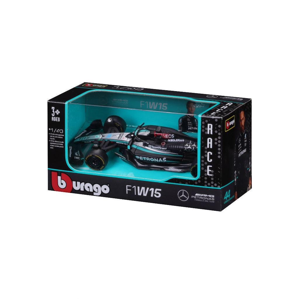 Auto Escala 1:43 Race Mercedes W15 George Russell 2024 | Tienda Copec