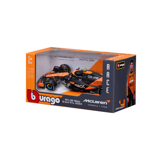 Auto Escala 1:43 MCL38 McLaren Lando Norris 2024