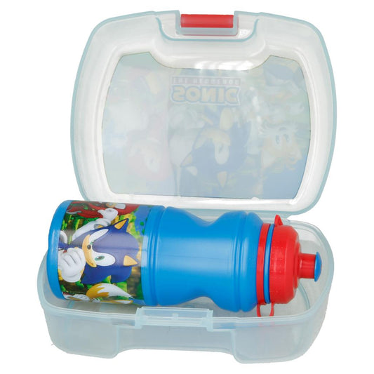 Set 2Pcs Premium Porta Sándwich + Botella Sonic