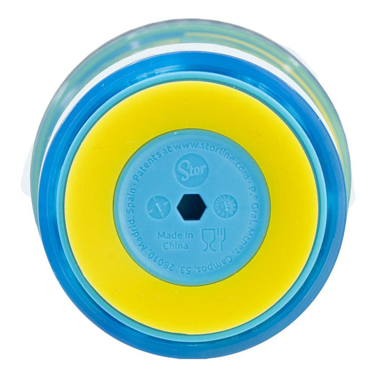 Vaso con Bombilla Silicona Antivuelco Paw Patrol Boy 370ml