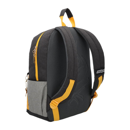 Mochila Harry Potter Hufflepuff Amarillo Negro