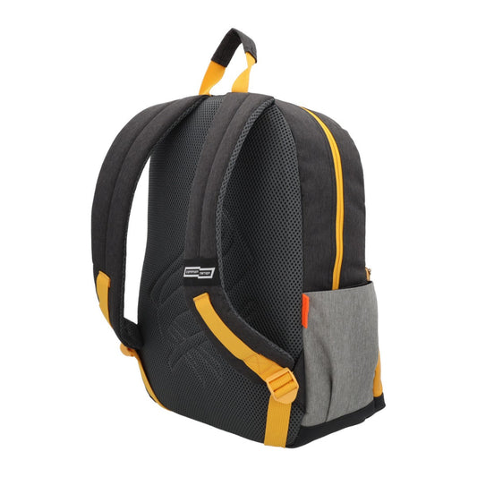 Mochila Harry Potter Hufflepuff Amarillo Negro