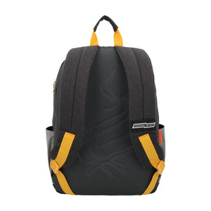 Mochila Harry Potter Hufflepuff Amarillo Negro