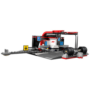 LEGO® City Parada En Pits De F1 Y Equipo De Mecánicos Con Auto Ferrari