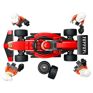 LEGO® City Parada En Pits De F1 Y Equipo De Mecánicos Con Auto Ferrari