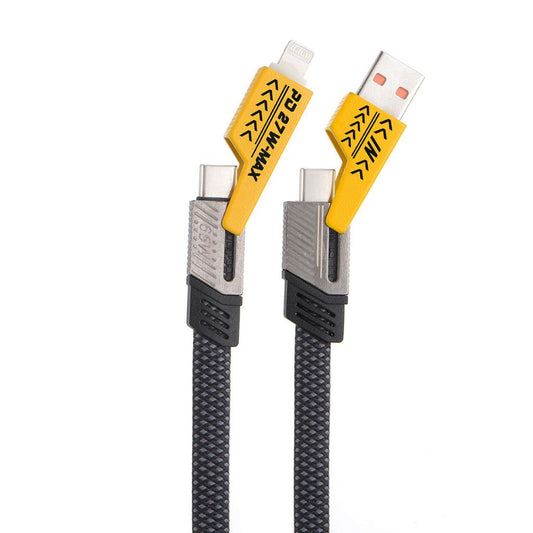 Cable Usb Universal 4 En 1 Carga Rapida 2M Fiddler