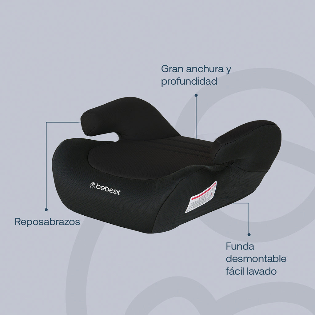 Alzador Booster Negro Bebesit