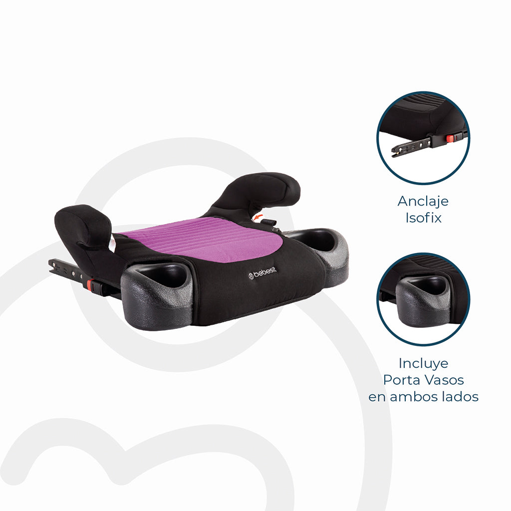 Alzador Isofix Purpura Bebesit
