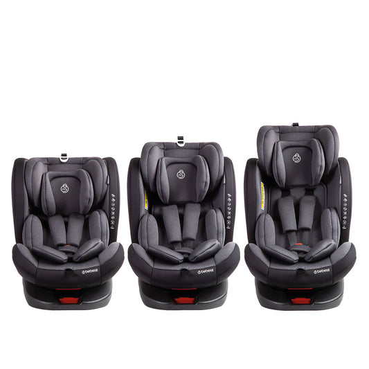 Silla de Auto Convertible 360° Isofix Saturn Gris