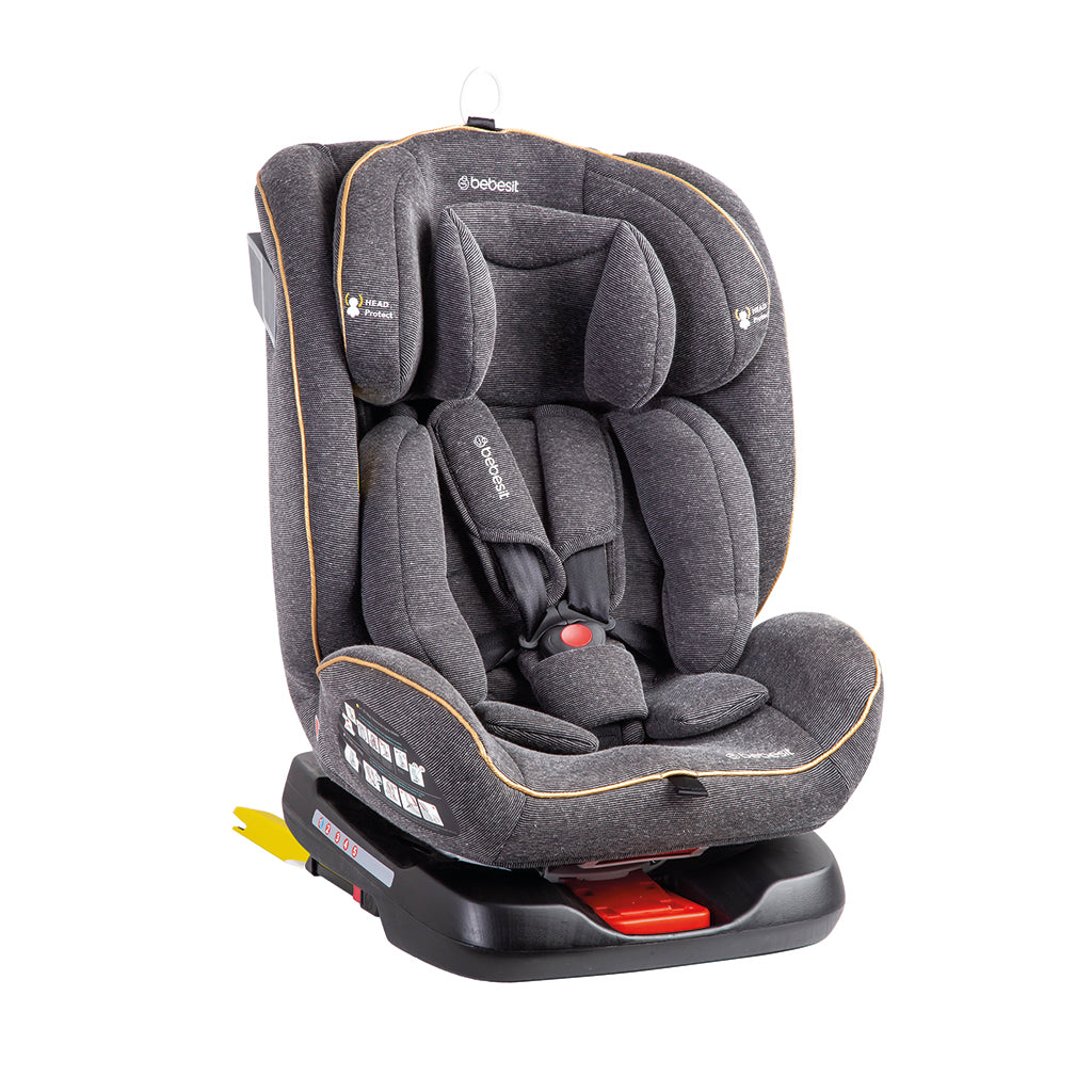 Silla de Auto Convertible 360° Isofix Supra Gris