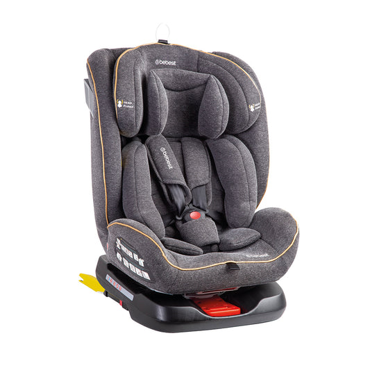 Silla de Auto Convertible 360° Isofix Supra Gris