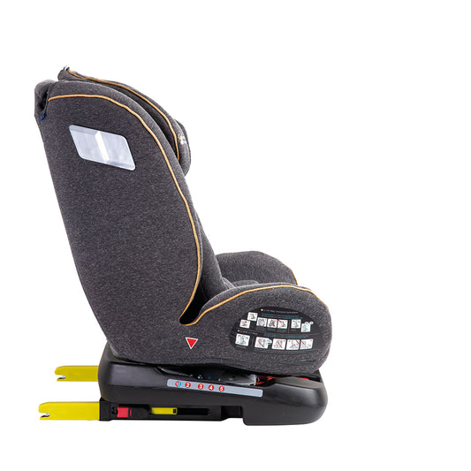 Silla de Auto Convertible 360° Isofix Supra Gris